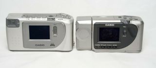 Casio QV - 770 (1998) & QV - 5500SX (1999) Vintage Digital Cameras 2