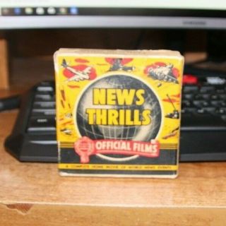 News Thrills Official Films Wwii 1943 Volume Two 16mm Tunisia Captured Japanese