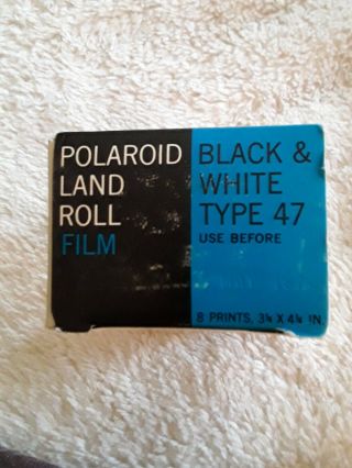 Polaroid 3000 Speed Land Roll Black & White Type 37 Film 1976 Exp