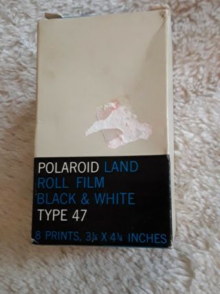 Polaroid 3000 Speed Land Roll Black & White Type 37 Film 1976 Exp 2