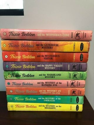 9 - Trixie Belden Deluxe Edition Books - - 3 - 4 - 7 - 9 - 10 - 12 - 13 - 14 - 15