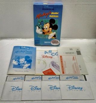 Vintage Disney Software Mickey 
