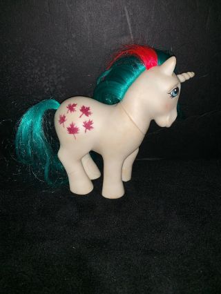 Vintage Mlp G - 1 Hasbro My Little Pony Gusty Unicorn Pretty