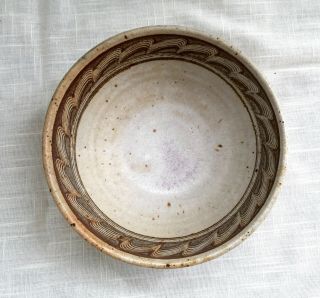 Vintage Hand Thrown Studio Art Pottery Bowl - Signed Corum 1980 3