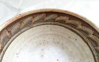Vintage Hand Thrown Studio Art Pottery Bowl - Signed Corum 1980 4