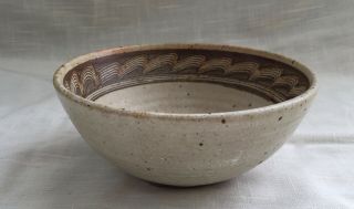 Vintage Hand Thrown Studio Art Pottery Bowl - Signed Corum 1980 5