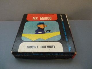 Mr.  Magoo Trouble Indemnity 8 MM Columbia Pictures With Sound 2