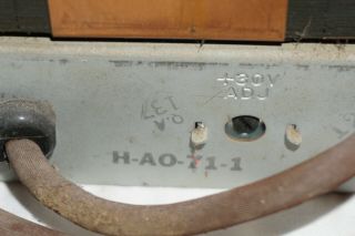 Hammond Organ H - AO - 71 - 1 GZ34 5AR4 Vacuum Tube Amp Power Supply W/ Transformers 5