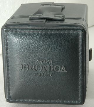 Zenza Bronica Lens Case Type 6 For Lenses For The Bronica 120 Slr Camera Series