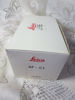 Leica Af - C1 Camera Box Only & Foam Packing