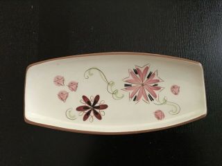 Vintage Stangl Carnival Pattern Condiment Tray