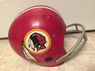 Vintage Washington Redskins Football Helmet Rawlings Hnfl Large Youth 1970s