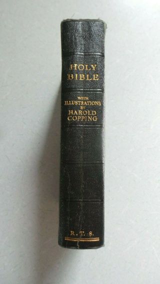 1935 Holy Bible With Illustrations By Harold Copping With Cards