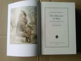 The Descent of Man by Charles Darwin,  Folio Society 2008 2
