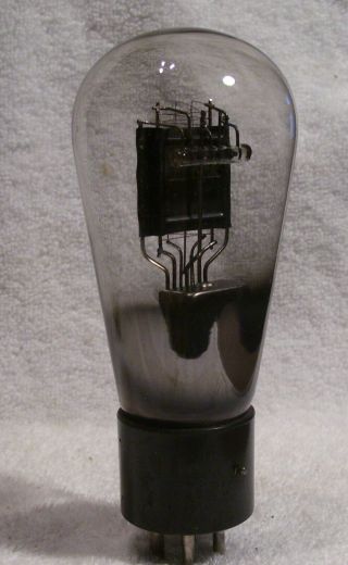 National Union Black Plate NX - 245 Triode with Strong Emission 3