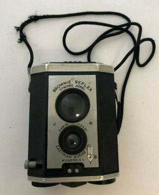 Vintage Kodak Brownie Reflex Synchro Model Camera