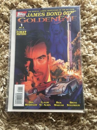 James Bond Goldeneye Topps Comics No 1 First Collectors Edition