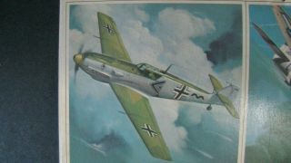Vintage 1966 Revell Air Aces of World War Two 3 planes 1:72 Scale 3