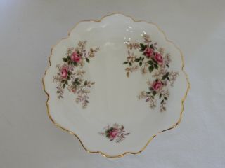 Vintage Royal Albert Lavender Rose Small Bowl Shell Dish Plate England