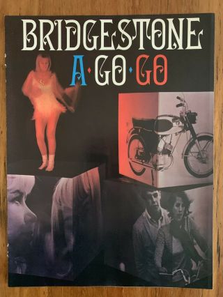 Vintage 1966 Bridgestone Motorcycles Sales Brochure Colours