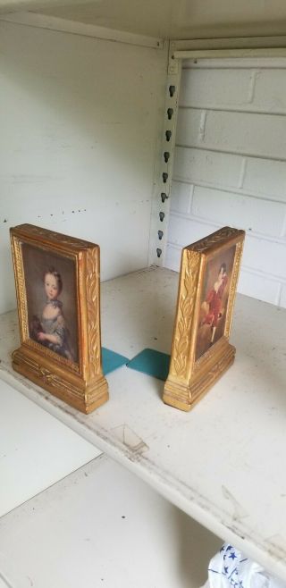 Vintage Borghese Bookends