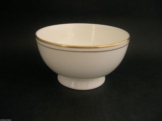 Royal Doulton Gold Concord Vintage English Bone China White Sugar Bowl H5049