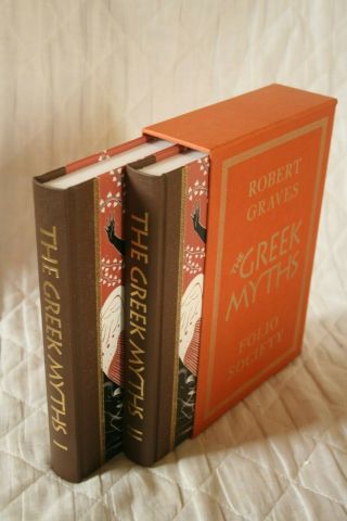 The Greek Myths (folio Society Two Volumes In Slipcase),  Robert Graves