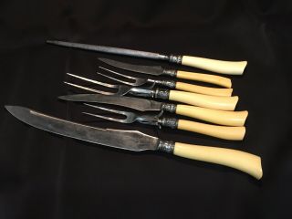 Vintage L.  Herder And Sons Cutlery Set