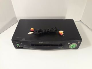 RCA VR708HF 4 Head VCR VHS Player Recorder HI - FI Stereo Green Light 2