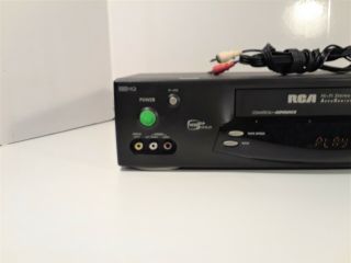 RCA VR708HF 4 Head VCR VHS Player Recorder HI - FI Stereo Green Light 3