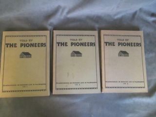 1936 Told By The Pioneers Reminiscences Of Pioneer Life In Washington 3 Vol Dl