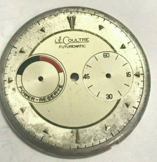 Fine Vintage Lecoultre Futurematic Wristwatch Dial