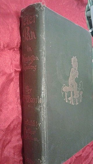 Peter Pan By J.  M.  Barrie,  Arthur Rackham,  Hodder And Stoughton,  1st Ed,  1906