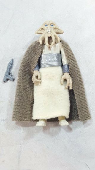 Vintage Star Wars Squidhead Figure 100 Complete H.  K.  Sh1