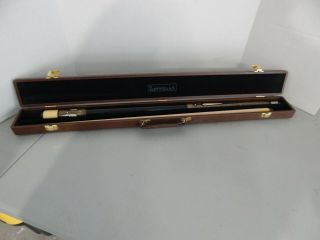 Vintage Imperial Pool Cue With Hard Case
