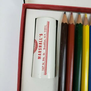 Marshalls Exclusive Photo Painting Pencils Vintage Box w/ PM Solution & Cotton 4