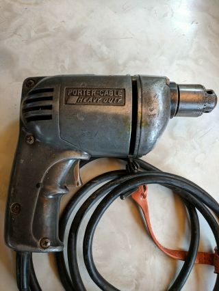 Porter Cable Heavy Duty Vintage Power Drill