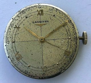 Vintage Longines Hand Winding Mens Watch Movement,  Cal.  22ls