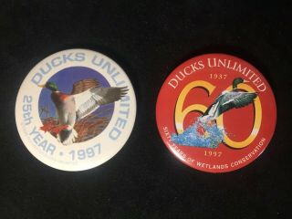 1997 Ducks Unlimited Pins,  Vintage,  Collectible