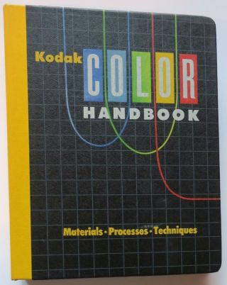Vintage 1950s Kodak Color Handbook & Kodak Photographic Notebook - 2 Books,  Color