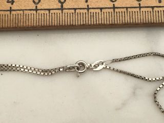 Vintage Silver Necklace With Claw And Ball Design Pendant 5