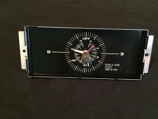Ge Gas Range Oven Vintage Clock W/timer Wb19x231 148t191p07 3amt5e105a1b