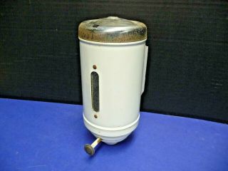 Vintage Wall Mount Powdered Soap Dispenser - Boraxo Type - With Bonus Soap
