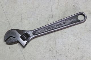 Vintage Crescent Tool 6 Inch Adjustable Wrench Usa