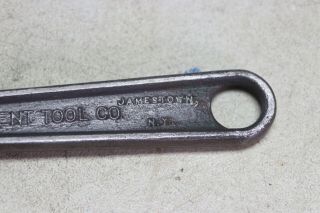 Vintage Crescent Tool 6 inch adjustable wrench USA 4
