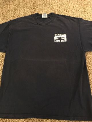 Vtg Dave Matthews Band Summer 2001 Tour Concert Local Crew T - Shirt Size Xl