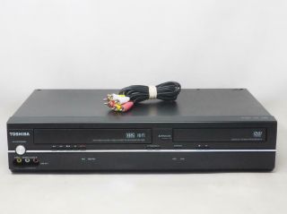 Toshiba Sd - V296 - K - Tu Vcr Vhs Player/recorder Great