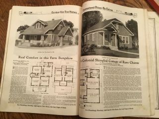 Vintage 1927 Gordon Van Tine Co.  Home Plan Booklet Davenport Iowa 4