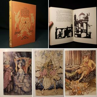 1933 Arthur Rackham Fairy Book Illustrations Fantasy Childrens Colour Plates