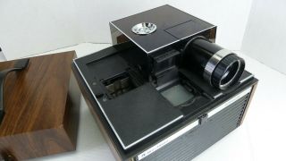 Vintage Bell & Howell Slide Cube Projector - USA - Model 977Q,  fully 2